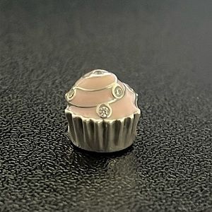 Pandora Pink Cupcake Charm
